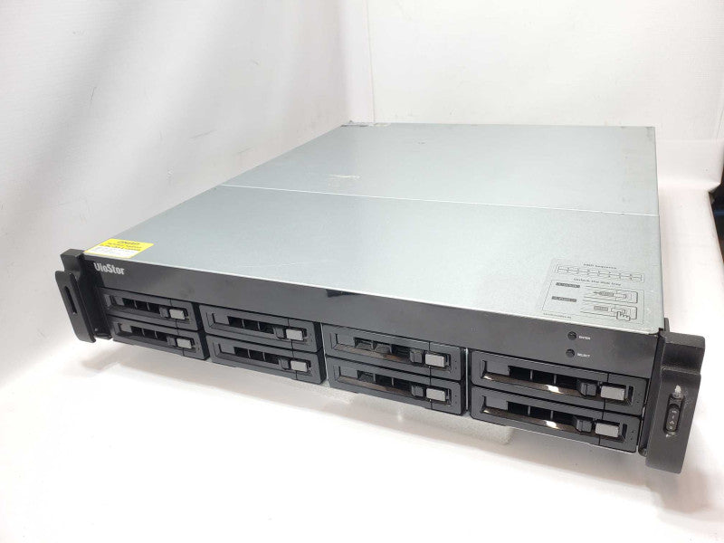 QNAP VS-8132U-RP Pro+ 8-Bay Network Video Recorder, 1x 2TB HDD, Factory reset _