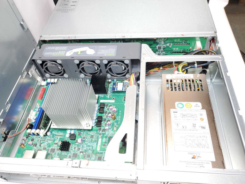 QNAP VS-8132U-RP Pro+ 8-Bay Network Video Recorder, 1x 2TB HDD, Factory reset _