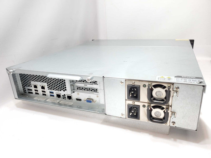 QNAP VS-8132U-RP Pro+ 8-Bay Network Video Recorder, 1x 2TB HDD, Factory reset _