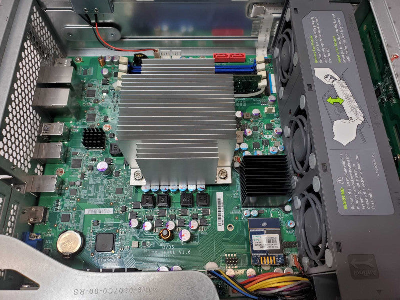 QNAP VS-8132U-RP Pro+ 8-Bay Network Video Recorder, 1x 2TB HDD, Factory reset _