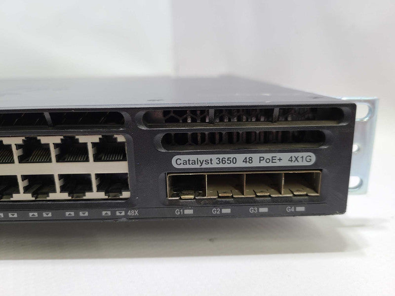 Cisco WS-C3650-48FS-S 3650 Catalyst 48 Ethernet Poe+ Ports Layer 3 Switch |