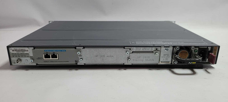 HP ProCurve J9728A 2920-48G 48-Port Gigabit Ethernet Switch w/ J9732A 2x10Gb  $