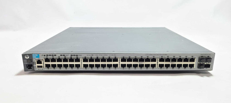 HP E3800 J9576A 48G-4SFP+ 48-Port Gigabit Ethernet W/4SFP+ Ports Switch $