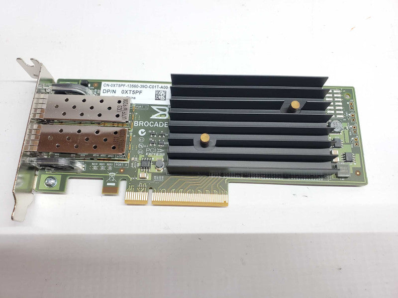 Dell Brocade 10GB 2-Port Network Adapter 0XT5PF, Low Profile Bracket _