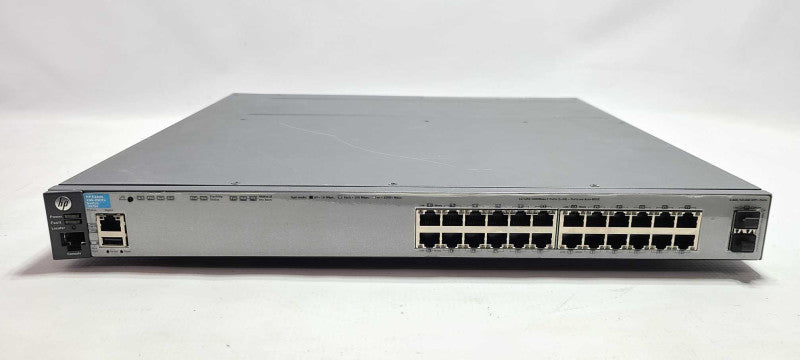 HP ProCurve Switch E3800-24G-2SFP+ J9575A 24 Port Gigabit Ethernet 2xSFP+ Port Switch $