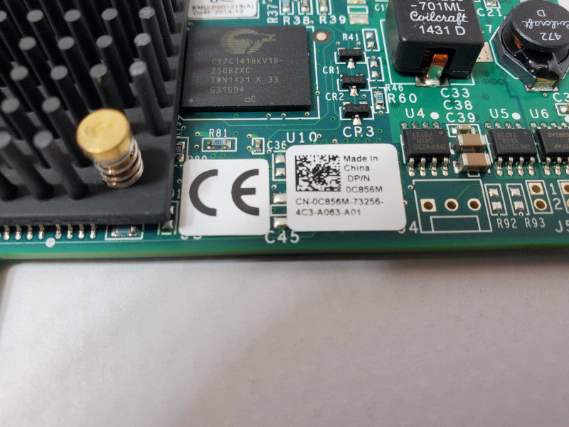 Dell 0C856M LPE12002 Dual Port 8Gb PCIe Host Bus Adapter _