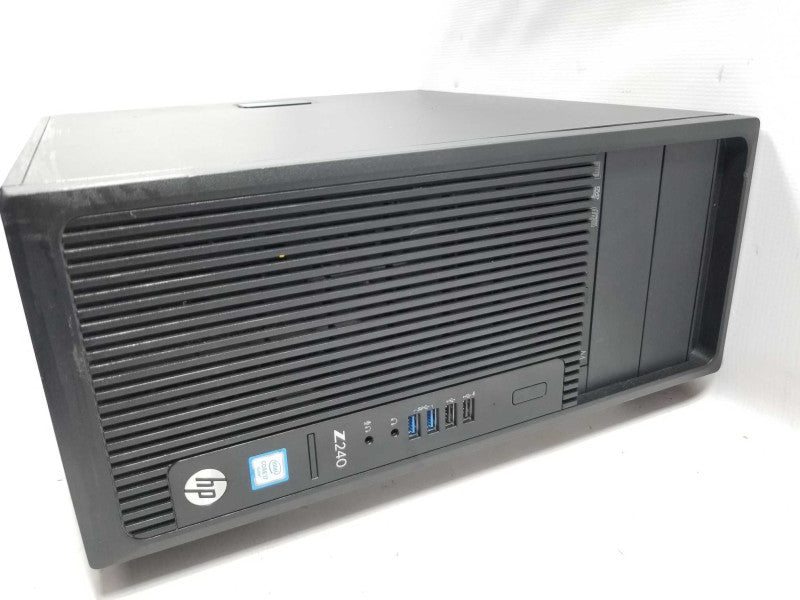 HP Z240 Workstation, I7-6700 3.4GHz/4GB DDR4, NO HDDs ~