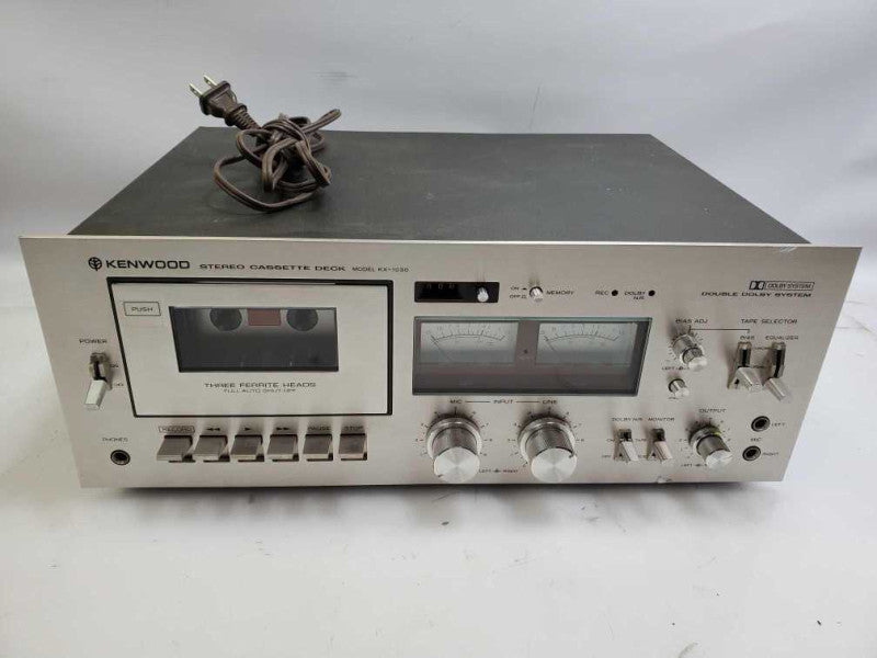 KENWOOD KX-1030 Cassette Deck Tape Player (AS-IS) |
