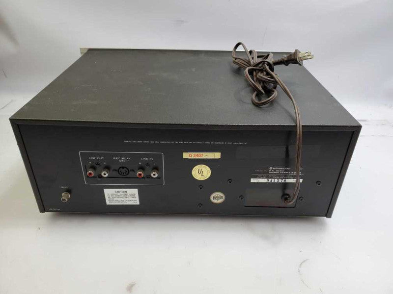 KENWOOD KX-1030 Cassette Deck Tape Player (AS-IS) |
