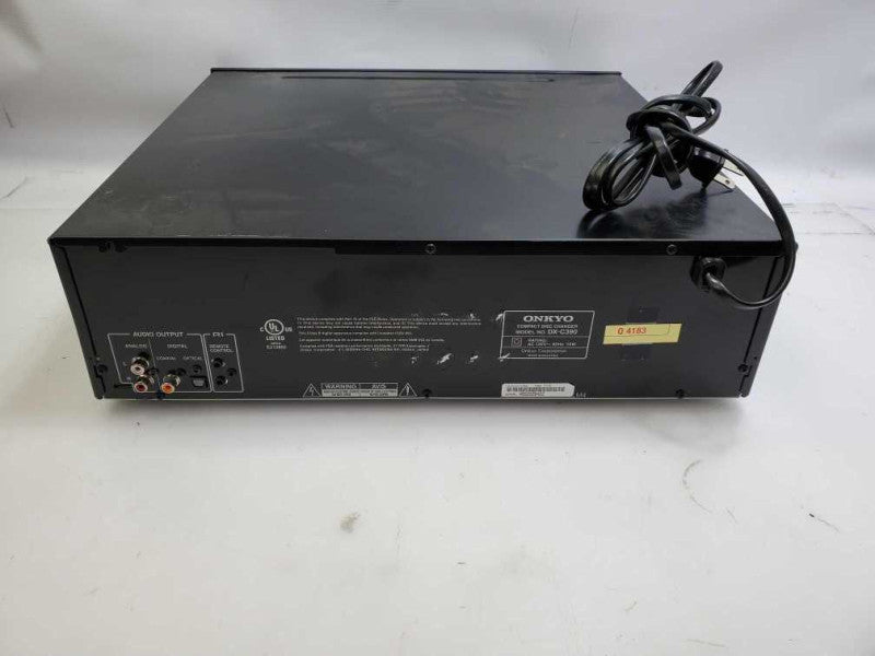 ONKYO DX-C390 6 Disc CD Changer Player Black  |