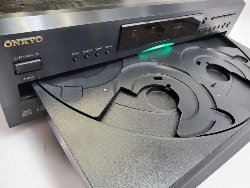 ONKYO DX-C390 6 Disc CD Changer Player Black  |