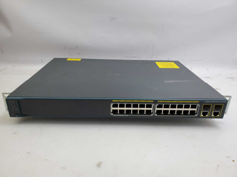 Cisco Catalyst 2960 PoE WS-C2960-24PC-L V07 24-Port Switch )