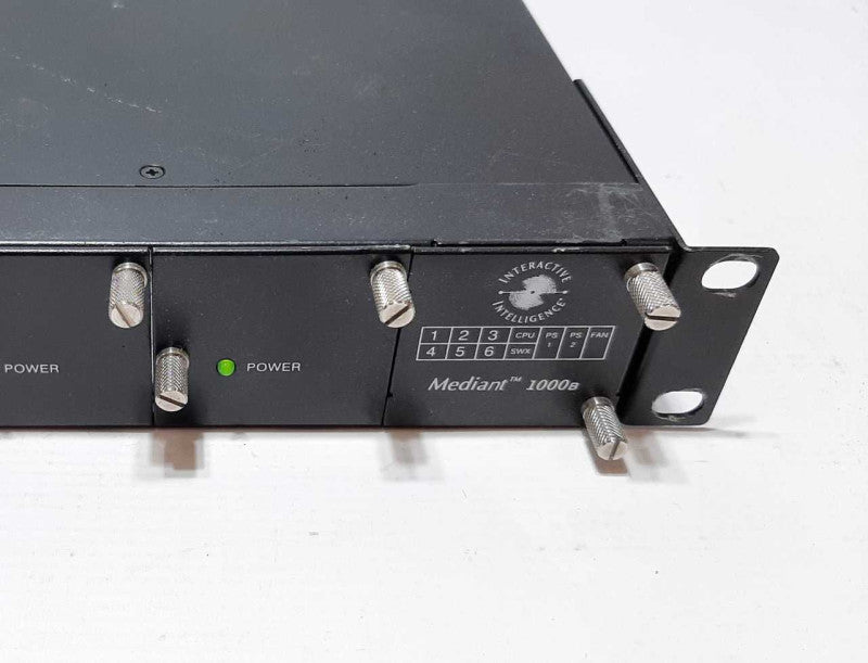 AudioCodes Mediant 1000B 4 Span_Dual Power Supply_INNI +