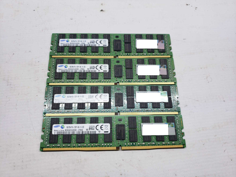 Samsung 64GB 4x16GB 2Rx4 PC4-2133P DDR4 Server Memory REG ECC [
