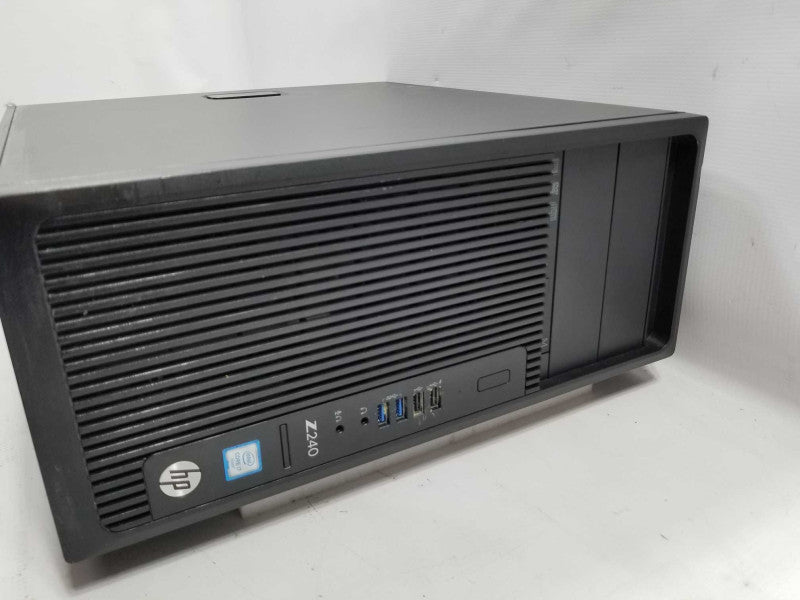 HP Z240 Workstation, I7-6700 3.4GHz/4GB DDR4, NO HDDs,   READ* ~