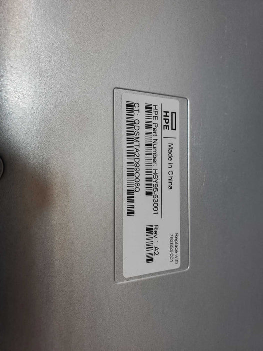 HP 8400 3PAR HPE H6Y95-63001 Rev A2 Controller, No SSD _
