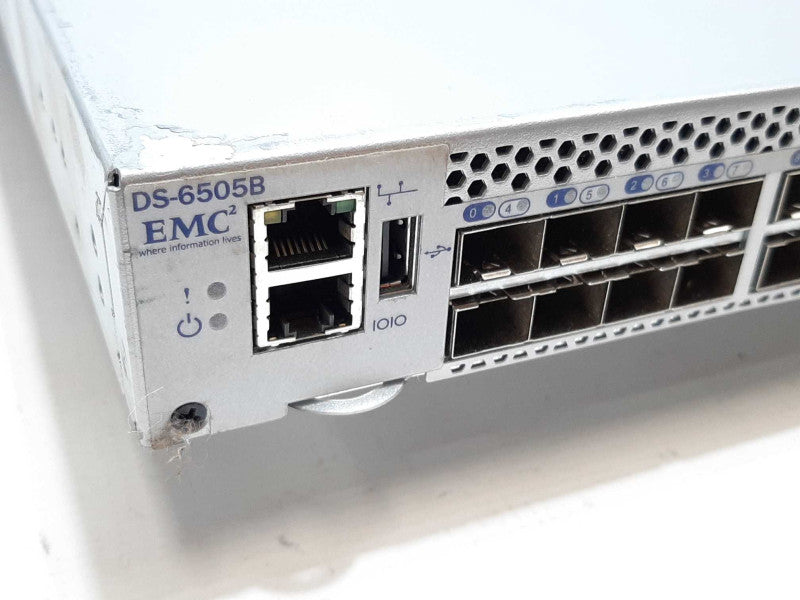 EMC DS-6505B BROCADE BR-6505 24 Active Ports - Read +