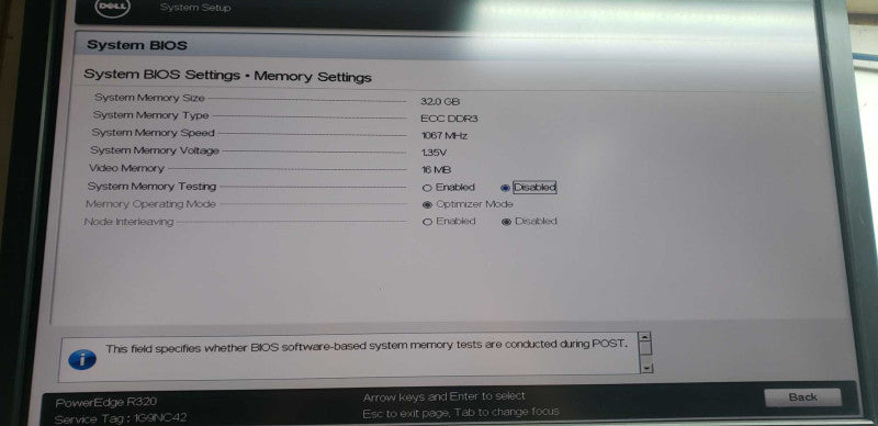 Dell PowerEdge R320 Xeon E5-2407 @ 2.20ghz / 32gb ram / H310 Mini Ctrl #