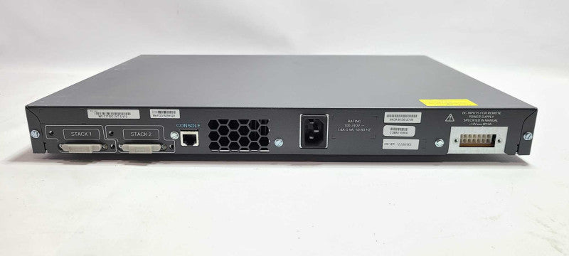 Cisco Catalyst 3750-G WS-C3750G-24T-S 24-Port Gigabit Ethernet Switch W/O ears $