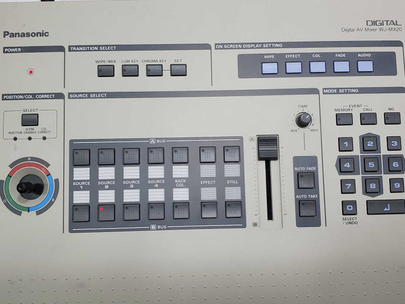 Panasonic Digital AV Mixer WJ-MX20 |