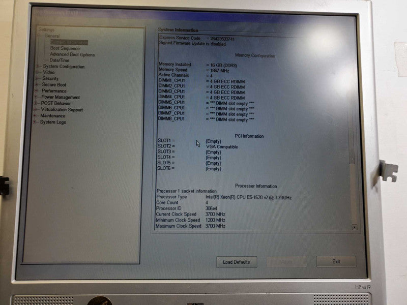 Dell Precision T3610 Xeon E5-1620 v2 @3.7GHz 8GB RAM Quadro K600 )