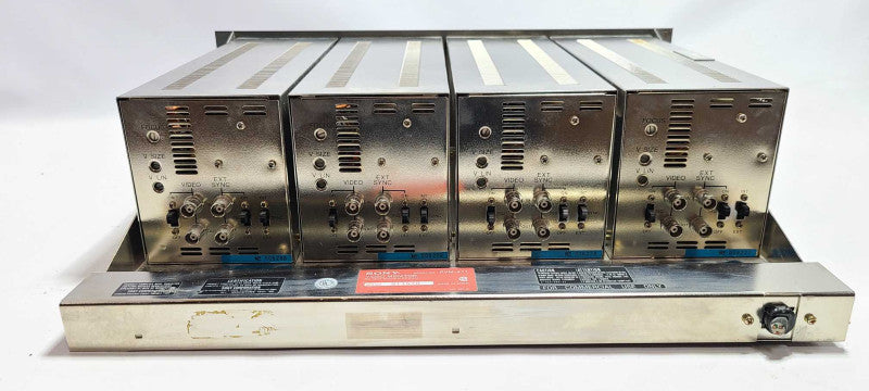 Sony PVM-411 Grey 120V 50/60Hz CRT Display Quad Rack Mount Monitor 56W QTY $