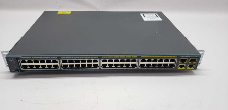 cisco catalyst 2960 series PoE-48 WS-C2960-48PST-L/ factory reset #