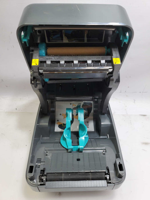 Zebra GX420t GX42-102410-000 Thermal Printer _ Power-on tested )