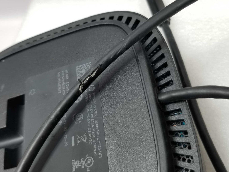 HP Thunderbolt USB-C G5 DOCKING STATION w/ AC Adapter HSN-IX02 PC (Mac) ~