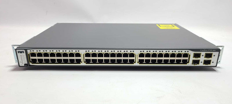 Cisco Catalyst WS-C3750-48TS-E 48-Port 10/100 Ethernet 4xSFP Ports Network Switch $