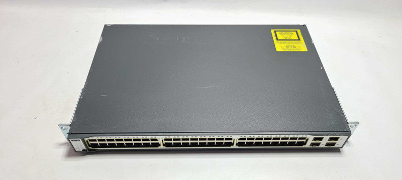 Cisco Catalyst WS-C3750-48TS-E 48-Port 10/100 Ethernet 4xSFP Ports Network Switch $