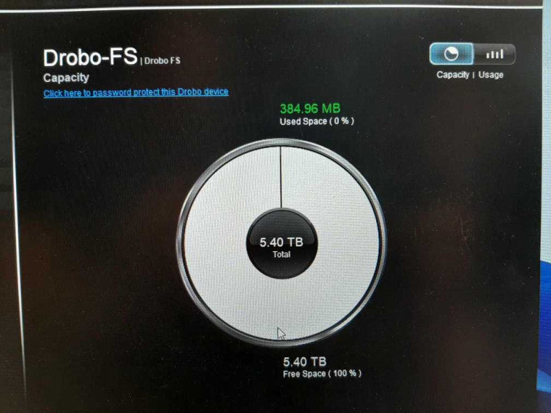 Drobo FS DRDS2-A Storage Array 4x 2TB HDDs, FACTORY RESET ~ ~
