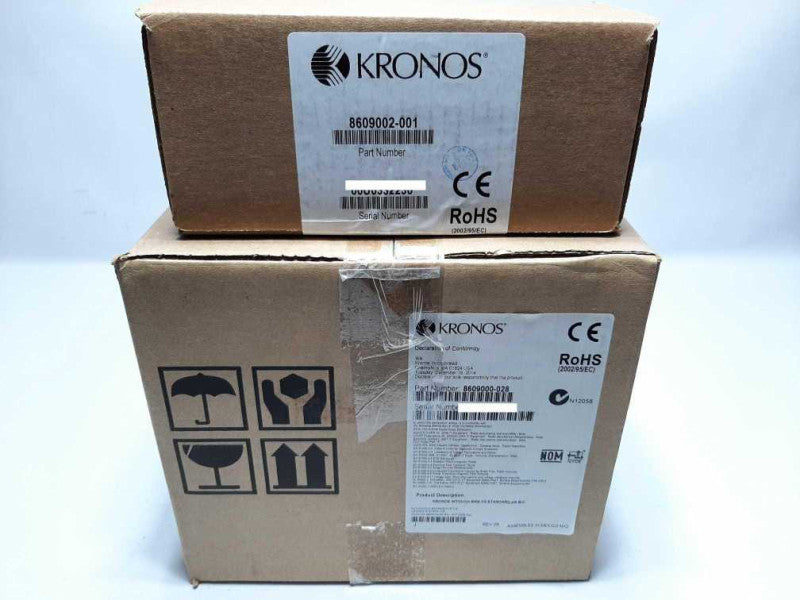 Kronos INTOUCH 8609000-028 TouchScreen Timecard w/ AC Adapter 8609002-001 |