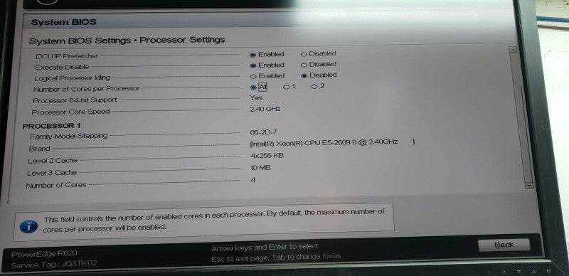 Dell Poweredge R610 Xeon E5-2609 @ 2.40ghz / 16gb ram / H710 Mini Raid Ctrl #
