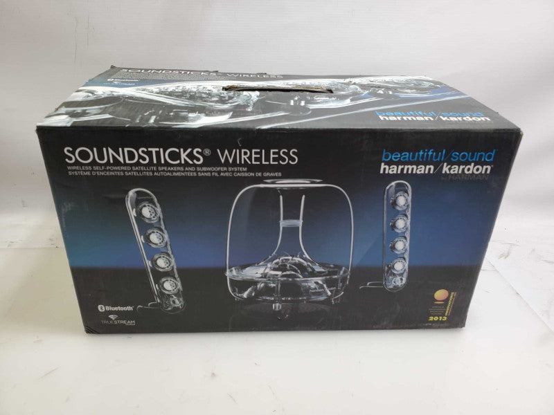Harman Kardon Soundsticks Wireless Bluetooth Speaker System _ Open-box )