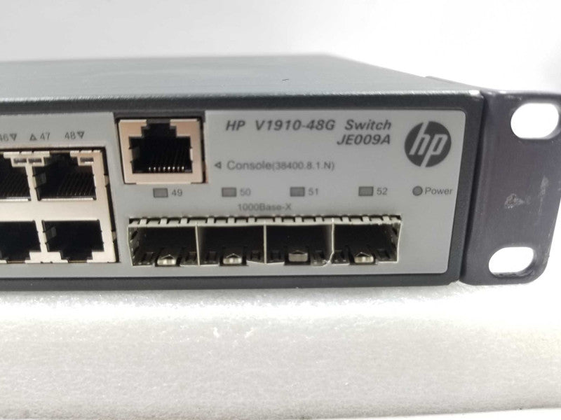 HP V1910-48G JE009A 48-Port Gigabit Smart Managed Switch ~