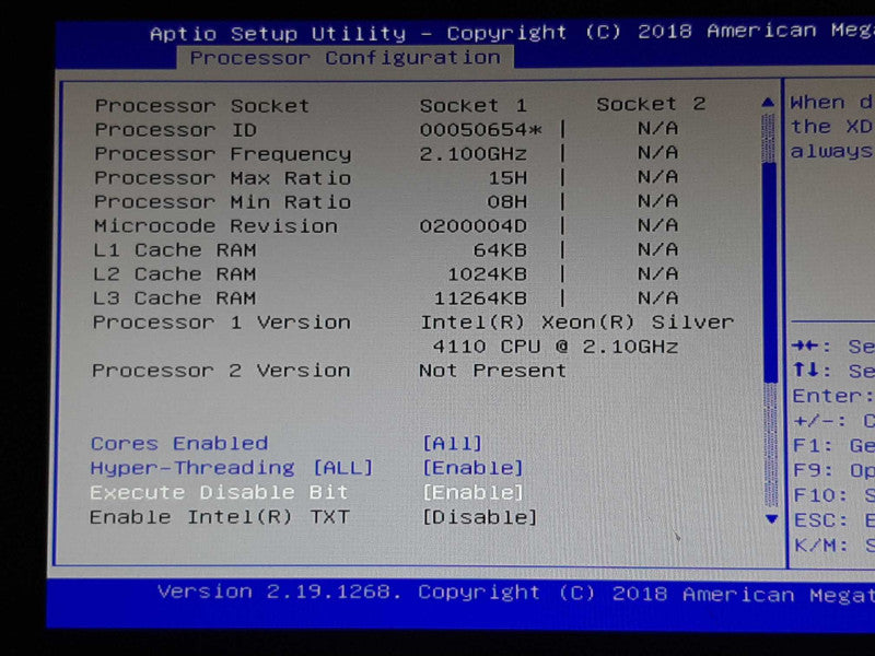 Cisco Identity Services engine 3615 Xeon Silver 4110 @2.1GHz 32GB DDR4 -No HDD +