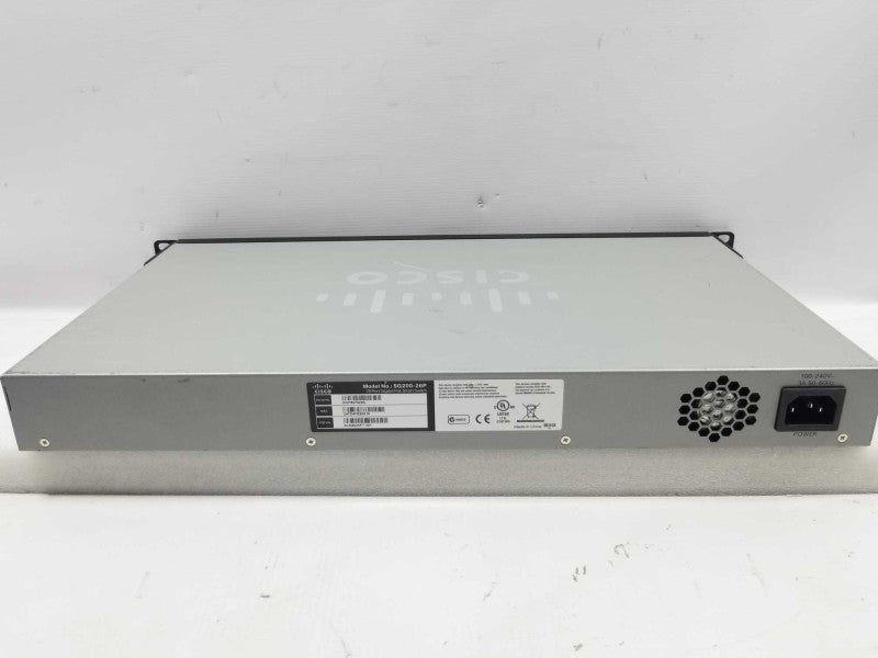 Cisco SG200-26P SLM2024PT V03 26-Ports Desktop Ethernet PoE Smart Switch ~