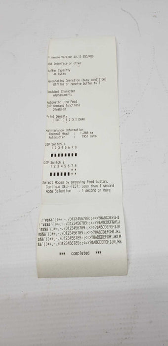 Epson M244A Thermal Label receipt printer / E02 IA 07 ethernet interface #
