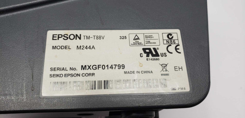 Epson M244A Thermal Label receipt printer / E02 IA 07 ethernet interface #
