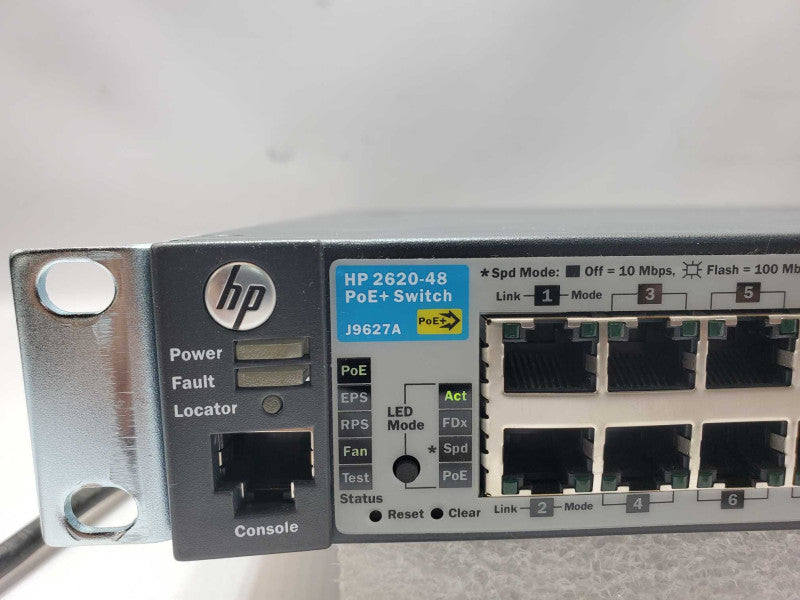 HP 2620-48-PoE+ Managed 10/100 J9627A Switch  _