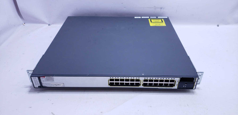 Cisco Catalyst 3750-E WS-C3750E-24TD-S 24-Port Gigabit Layer 3 Switch [