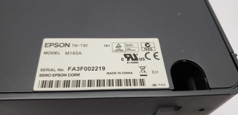 Epson TM-T90 M165A Thermal Label receipt printer  #