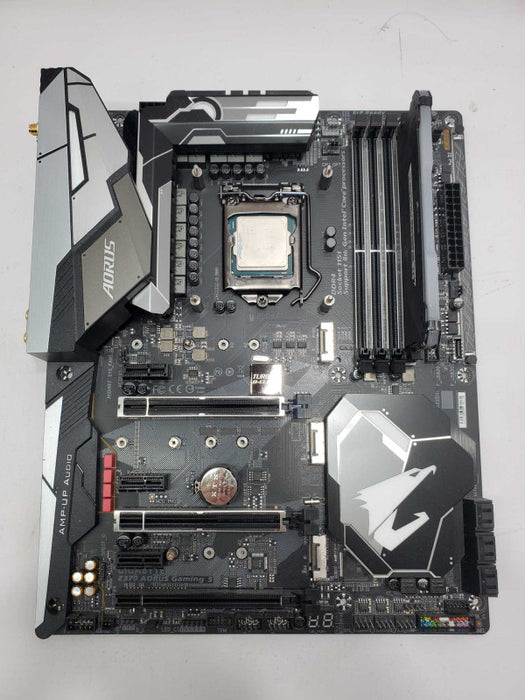 AUROS Z370 Gaming 5 Motherboard w/ i7-6700 8GB DDR4 (AS-IS) |