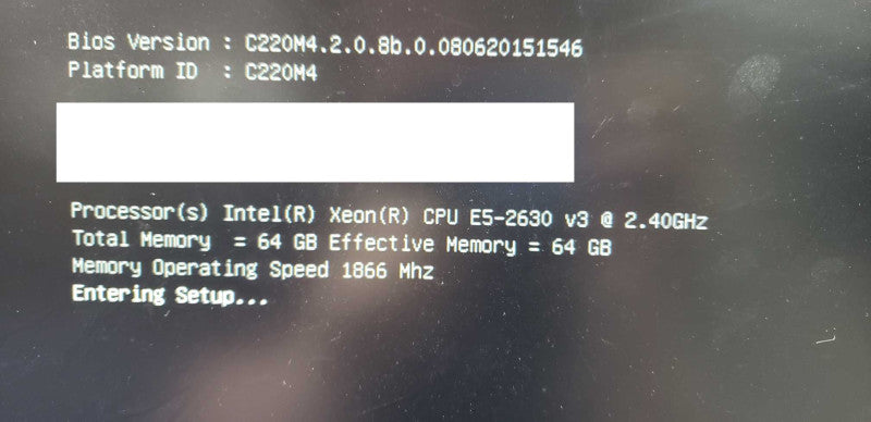 Cisco C220M4 Dual Xeon E5-2630v3@2.4GHz 64GB DDR4 2x PSU 12G SAS Modular Raid [