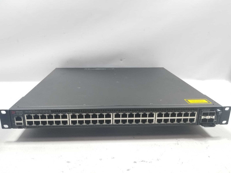 BROCADE ICX7450-48 48-PORT GigE Switch dual PSU icx7400-4x1gf (2) icx7400-4x10 ~