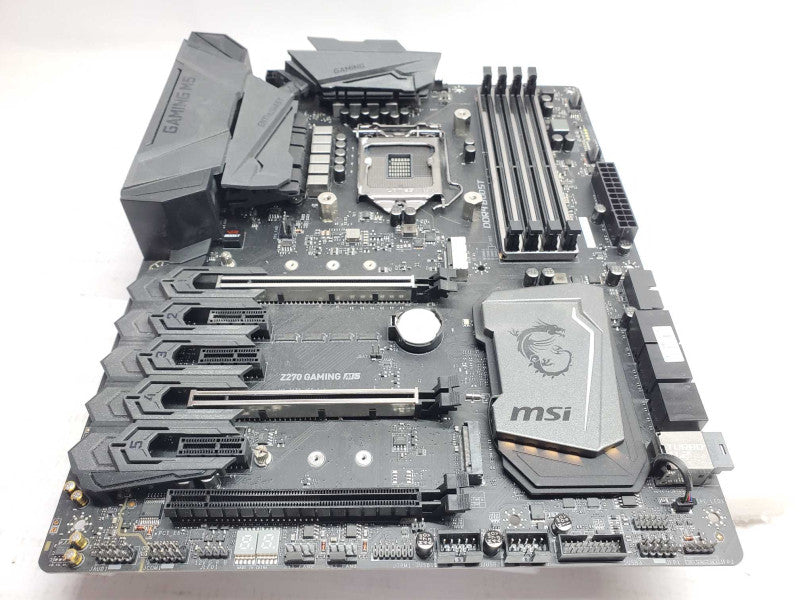 MSI Z270 GAMING M5 LGA 1151 DDR4 DIMM USB3.1 HDMI Motherboard ATX, Read _