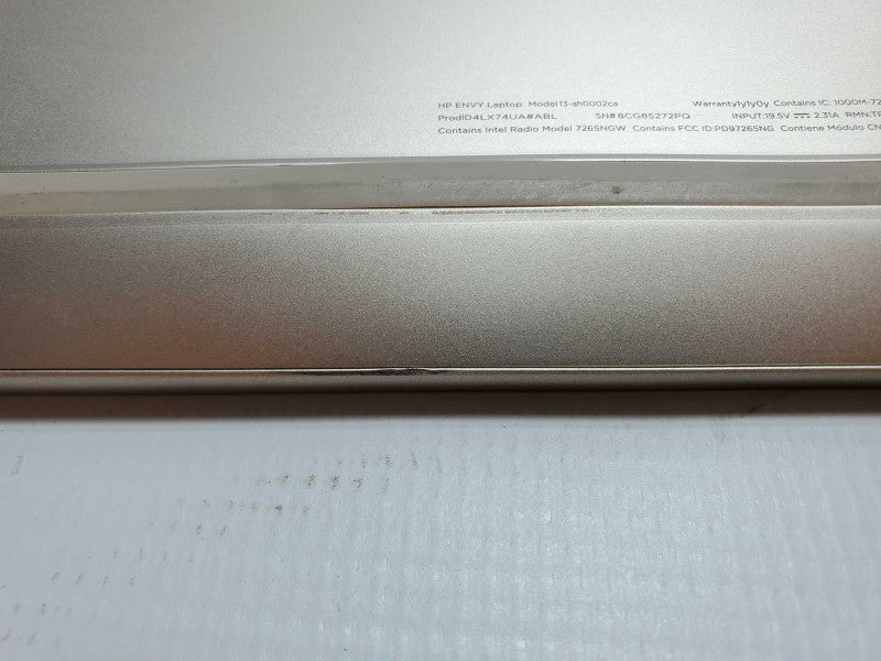 HP Envy Core i5-8250U @ 1.6 GHz 8GB Ram 250GB SSD *Touchscreen* [Read] (