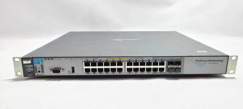 HP ProCurve J8692A 3500yl-24G 24-Port Gbe POE 2xSFP Managed Network Switch $