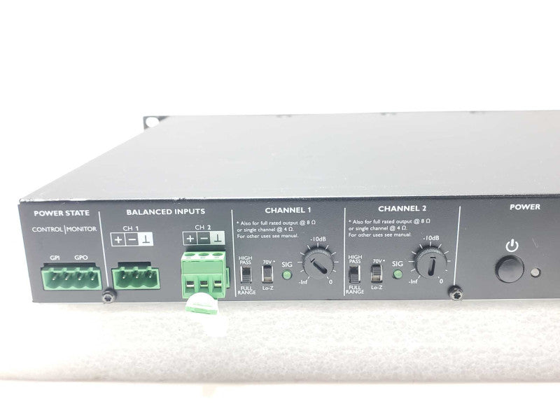 Lab Gruppen E Series 4:2 400 Watt Amplifier Powers on, AS-IS _